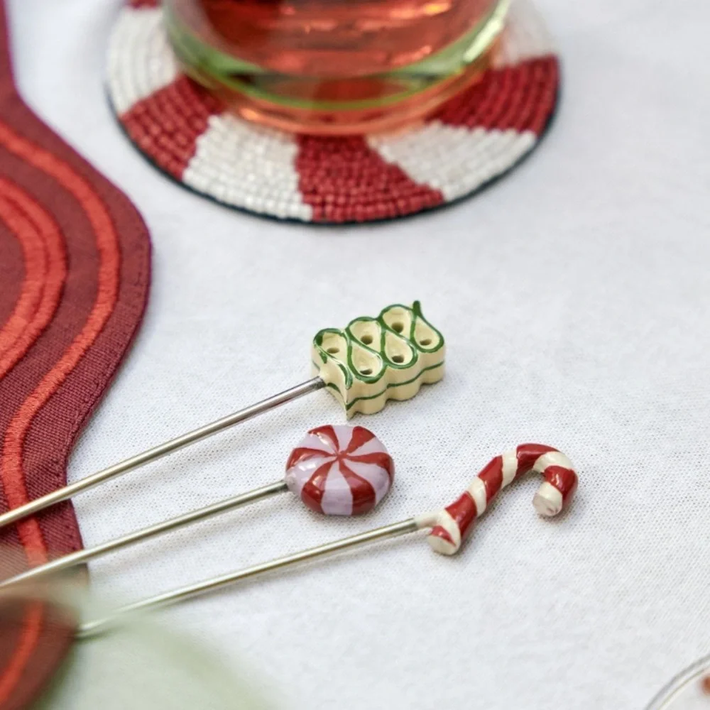 8 piece Bon Bon cocktail stirrers & picks set